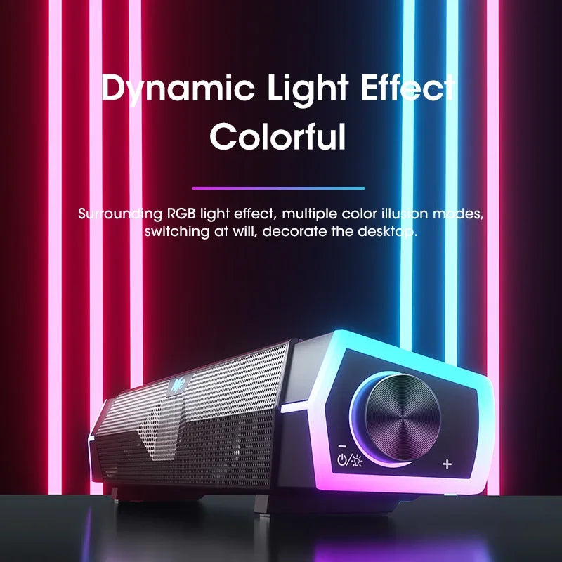 The 4D Surround Soundbar for PC & Laptop