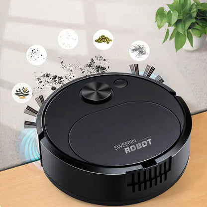 Revolutionary 3-in-1 USB Sweeping Robot Vacuum Cleaner - Smart Wireless Mopping & 1500Pa Powerful Floor Cleaning for Home & Office