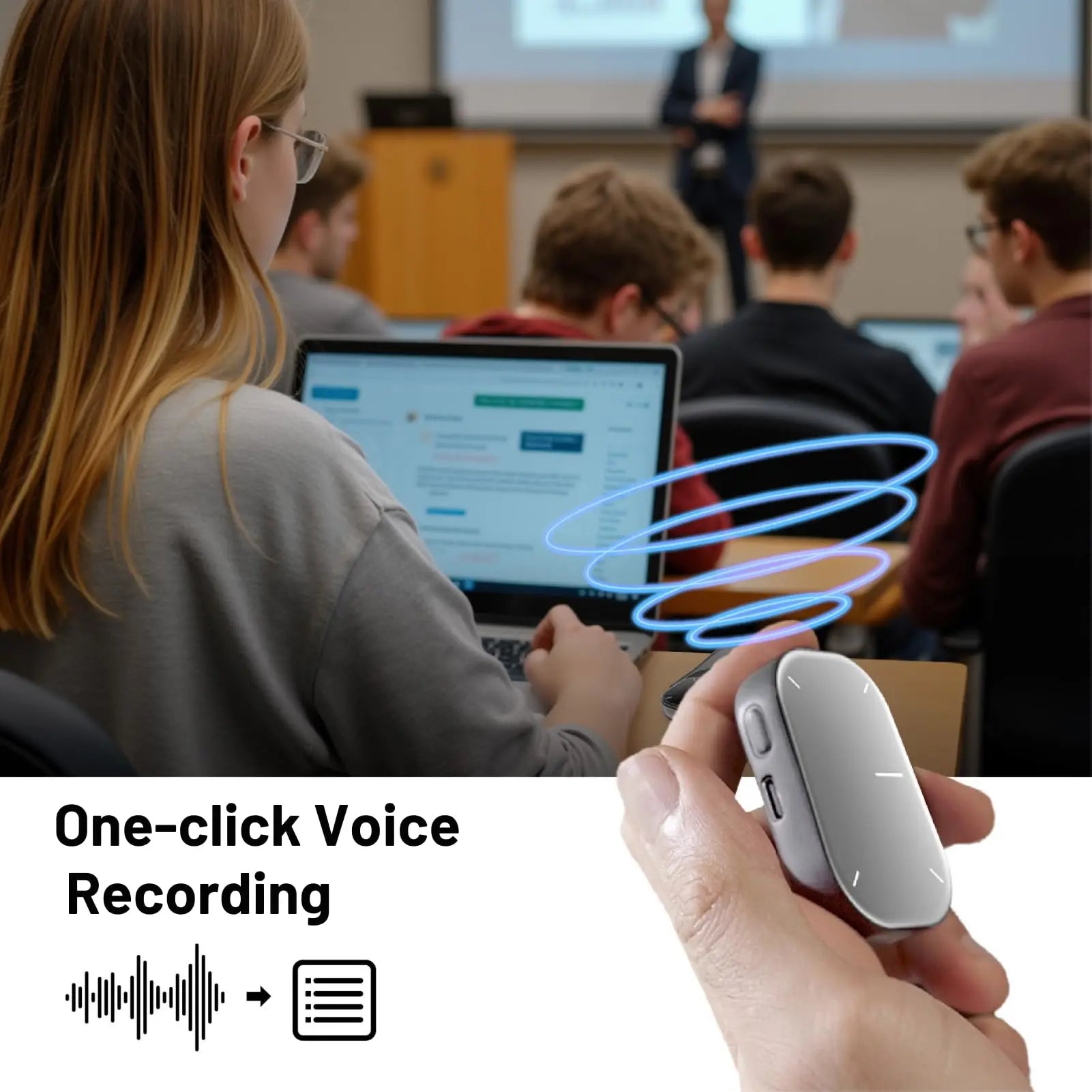 All-in-One Detachable Air Mouse & Wireless Touchpad - AI-Powered ChatGPT Gaming Mouse with Customization Options