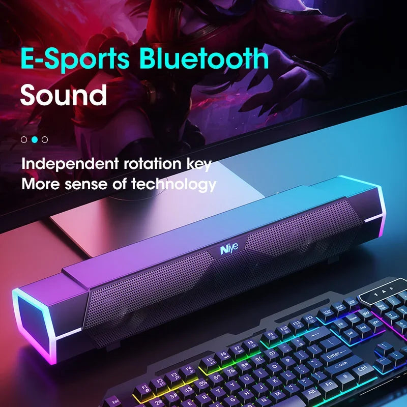 The 4D Surround Soundbar for PC & Laptop